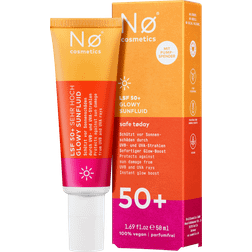 Nø Cosmetics Glowy Sunfluid solcreme solfaktor 50+ 2819.00 DKK/1 L 50ml