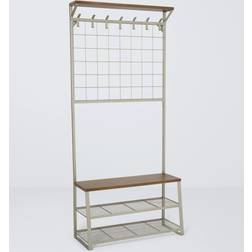 John Lewis Industrial Unit Grey Smoke Hallway Furniture & Accessory