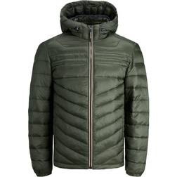 Jack & Jones Puffer Jacket Plus Size - Green/Rosin