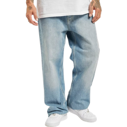 Dangerous DNGRS Homie Baggy Jeans - Light Blue Denim
