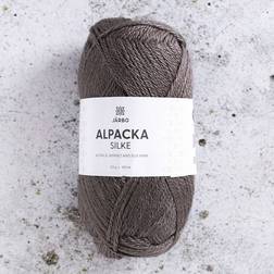Järbo Alpaca Silke Garn 503 Grå 50 g