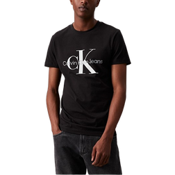 Calvin Klein Jeans Core Monologo Slim Tee J30J320935 - Nero