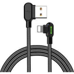 MTP Products Night Elves 90-graders Lightning-kabel 1.8m 1.8m