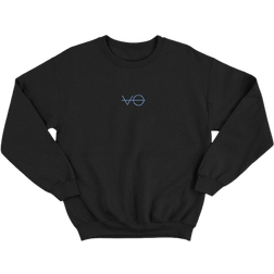 Vegan Outfitters Kid's Embroidered Sweatshirt - Black