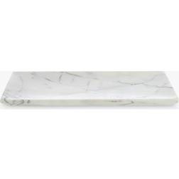 John Lewis White Marble Bathroom Accessories Tray