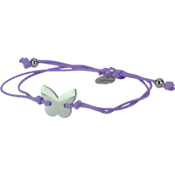 Susanna Falken Fantasy Butterfly Bracelet - Silver/Purple