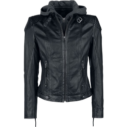 EMP Mauritius Cacey Leather Jacket - Black