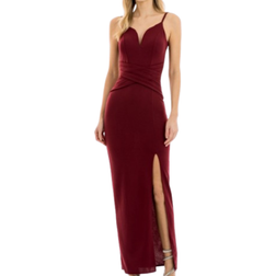 WalG Ramira Lace Maxi Dress - Wine