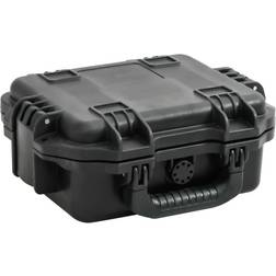 vidaXL Portable Flight Case Black PP