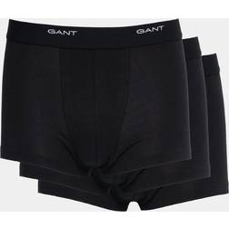 Gant Boxershorts Med Logga På Resåren - Svart