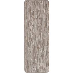 Dunelm Marvel Boucle Broken Stripe Natural 150x150cm