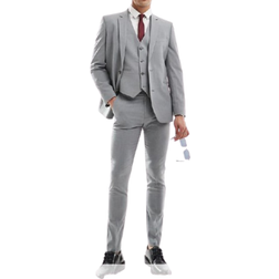 ASOS DESIGN Skinny Habitbukser - Grå