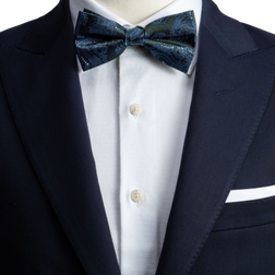 Tailor Store Paisley Bow Tie - Green/Blue