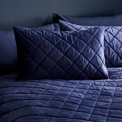 Dunelm Castleton Pillow Case Blue (76x48cm)
