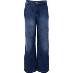 Black Colour Forudbestilling Bcnettie Box Jeans Dark Blue Wash blå