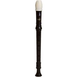 Canto One-Piece Translucent Soprano Recorder with Baroque Fingering Transparent Purple