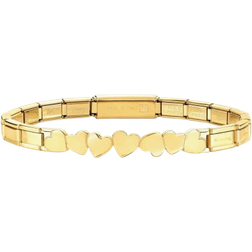Nomination Heart Bracelet - Gold/Transparent