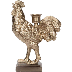 A Lot Decoration Ljusstake Tupp Champagne 19x10x26 cm Small Ljusstake 18cm