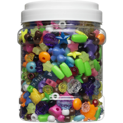Panduro Hobby Plastpärlor figurmix 450g