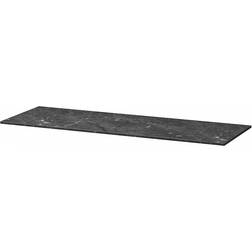 IKEA BESTÅ toppskiva, marmormönstrad/svart Bordsskiva 42x120cm