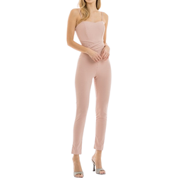 WalG Rimi Straight Leg Jumpsuit - Blush Pink