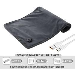 Electric Heating Pad for Back Shoulder Neck Knee Leg Pain Cramps
