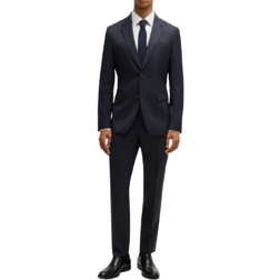 HUGO BOSS Single Breasted Suits - Blue