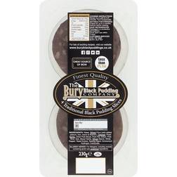 Iceland The Bury Black Pudding Company 4 Traditional Pudding 230g 4pcs