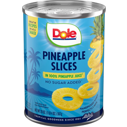 Dole 20 Pineapple Slices in Pineapple Juice 12/Case 20oz