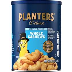 Planters Planters deluxe lightly salted whole cashews 1lb resealable 18.25oz