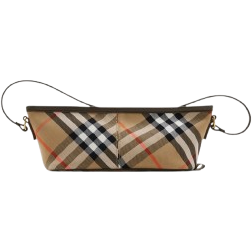 Burberry Check Mini Shoulder Bag Sand