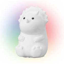 Globe Electric Terry Triceratops Multi-Color Changing Integrated LED Rechargeable Silicone Lamp Night Light