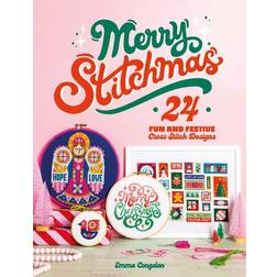 Merry Stitchmas : 24 Fun and Festive Cross Stitch Designs (Paperback)
