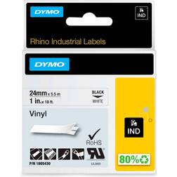DYMO Industrial Rhino Labels Black on White