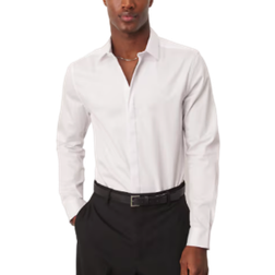 ASOS DESIGN Premium Hvid skjorte satin slim fit
