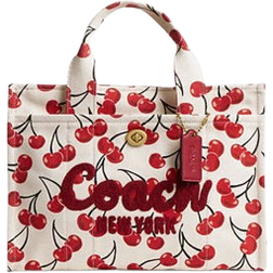 Coach Cargo Tote Bag With Cherry Print