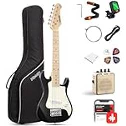 Donner Åska Elgitarr Set Nybörjare Junior Kit ST-Stil 90 cm