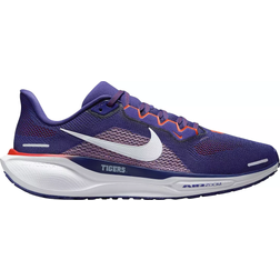 Nike Adult's Adult Clemson Zoom Pegasus Running Shoes Purple/Orange, Men's Running