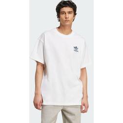 adidas Florals Logo Oversized T-Shirt - White