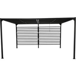 Malay Marseille Aluminium Pergola Black 3x4 m