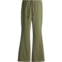 H&M Flared Joggers - Khaki Green