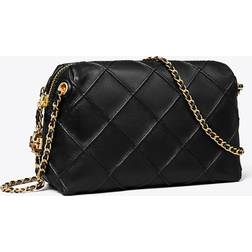 Tory Burch Læder Crossbody Taske - Sort