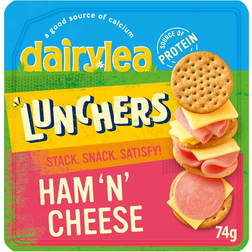 Dairylea Lunchers Ham' N' Cheese with Sunflower Oil 74g 74g