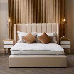 Snuggledown Luxurious Hotel 3cm Topper - Mattress Cover White