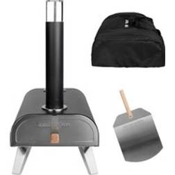 George Foreman GFWPPO1BPC Wood Pellet Pizza Oven