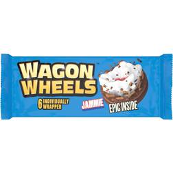 Burton's Biscuits Co Wagon Wheels Jammie 6 Pk 228.6G 8.1oz 6pcs 1pack