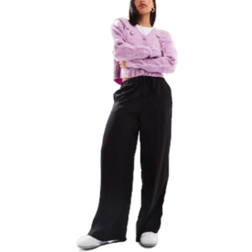 ASOS DESIGN Schlupfhose aus Satin in Schwarz