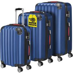Deuba Hard Shell Suitcase Set Baseline