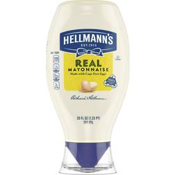 Hellmann's Real Mayonnaise Squeeze 20oz 1pack
