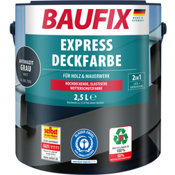 Baufix 2in1 Express Holzfarbe Anthracite Gray 2.5L